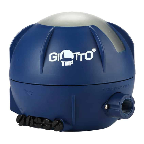 Bardiani GIOTTO TOP Instruction, Use And Maintenance Manual