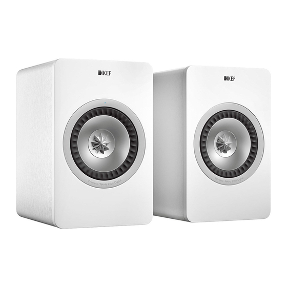 KEF X300A QUICK START MANUAL Pdf Download | ManualsLib