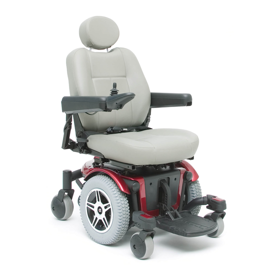 Pride Mobility Jazzy 600 Owner's Manual