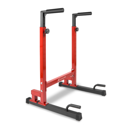 PROSOURCEFIT POWER DIP STATION Instruction Manual & Exercise Manual