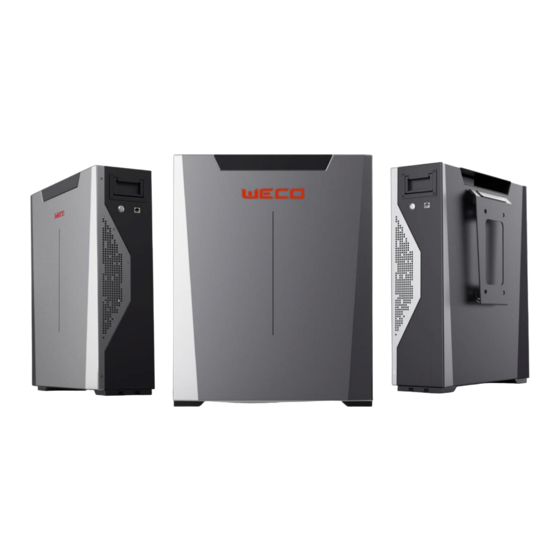 Weco 5K3 LV Installation And User Manual