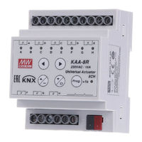 Mean Well KAA-8R-S Instruction Manual