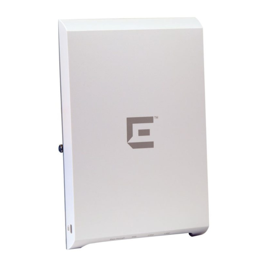 Extreme Wireless WS-AP3912i-FCC/ROW - Access Point Quick Reference