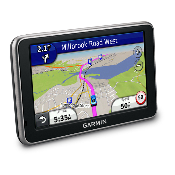 Garmin nuvi 2240 Quick Start Manual