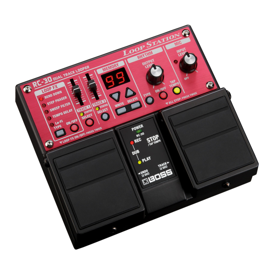 Boss LoopStation RC-30 Manual