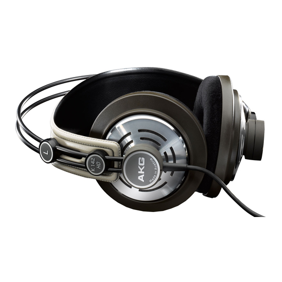 AKG K142HD Service Manual