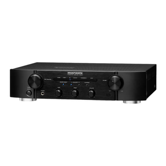 Marantz PM6004 Owner's Manual