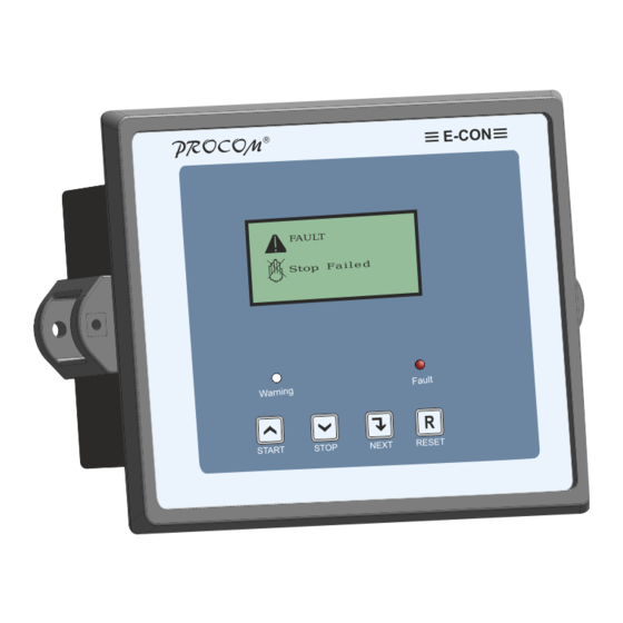 Procom ECON-F Installation Manual