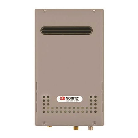 Noritz GQ-2857WX US Installation Manual
