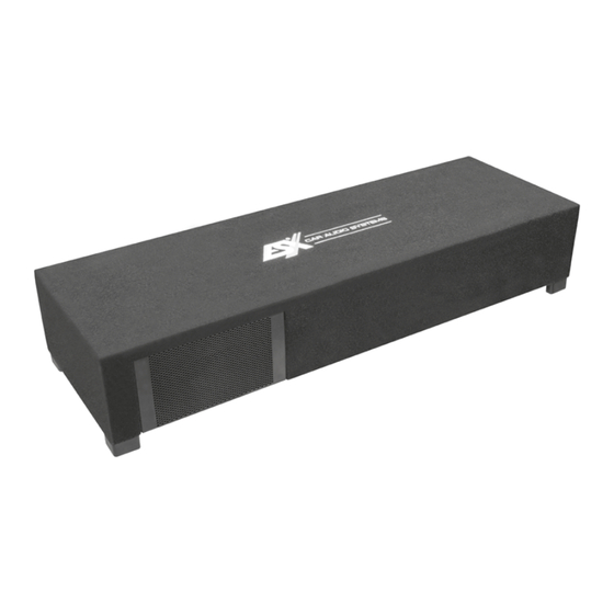ESX DBX600Q Manual