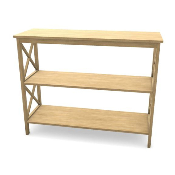 Mocka Kuranda Console Table Assembly Instructions