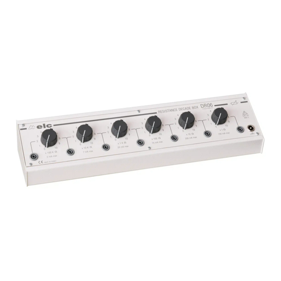 ELC DR06 Manual