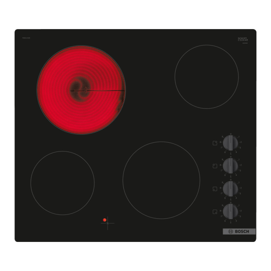 Bosch PKE6 CA Series User Manual