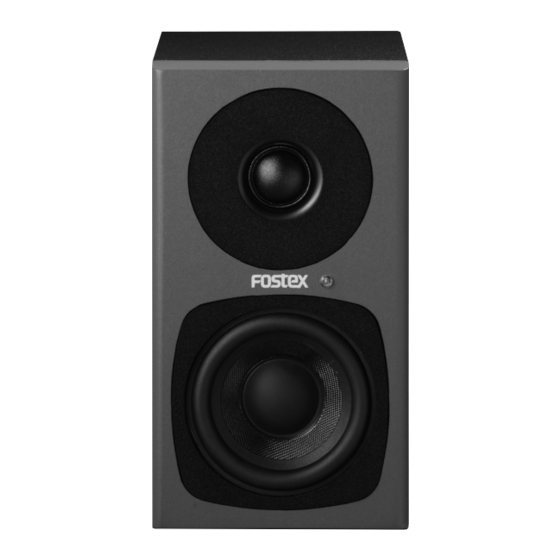 Fostex PM0.3d Owner's Manual