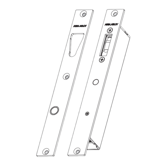 Assa Abloy ES8100 Installation Manual And User's Manual