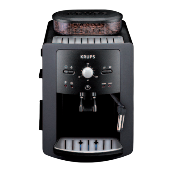 Krups ESPRESSERIA AUTOMATIC EA8100 Manual