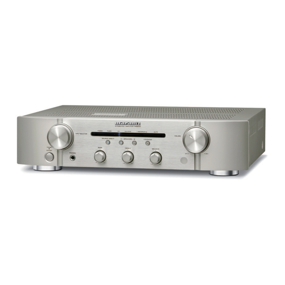 Marantz PM6004 Product Information
