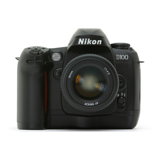 Nikon D100 Specifications