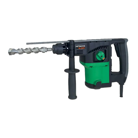 Hitachi DH 30PB Handling Instructions Manual