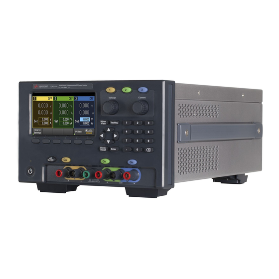 Keysight E36300 Series User Manual