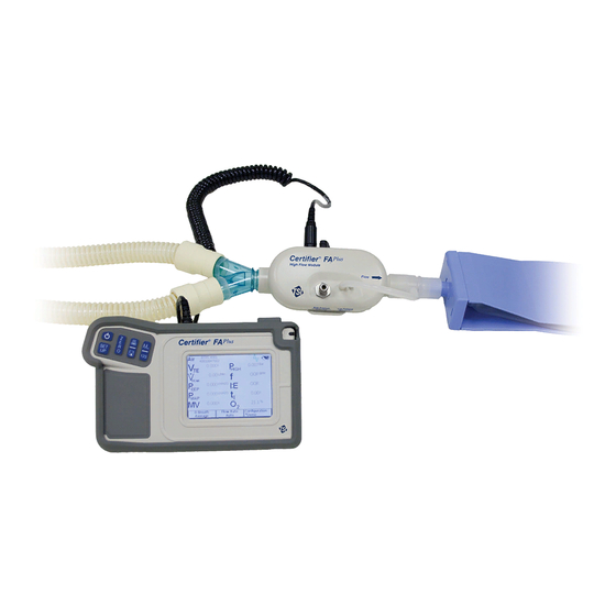 TSI Incorporated Certifier FA Plus Operator's Manual