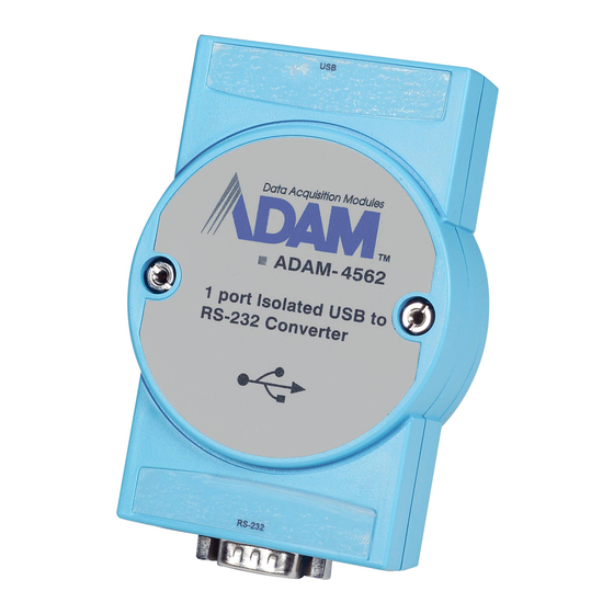 Advantech ADAM-4562 User Manual