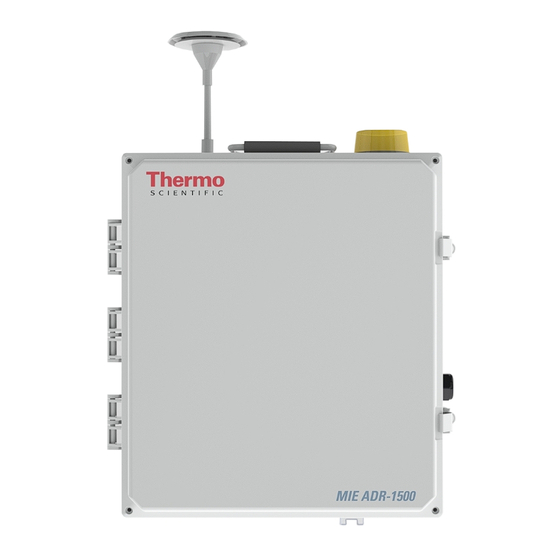 Thermo Scientific MIE ADR-1500 Instruction Manual