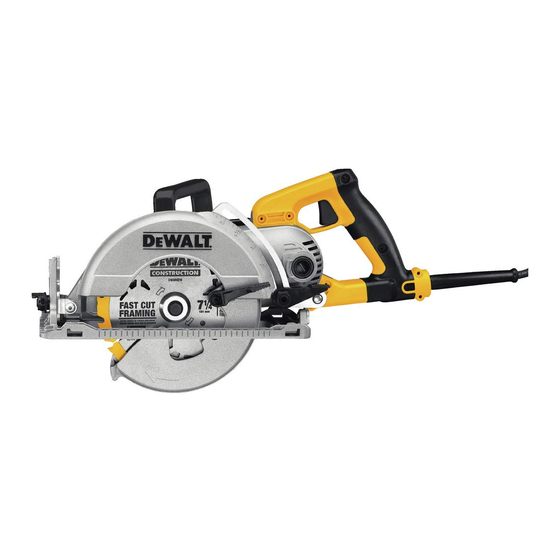 DeWalt DWS535B Instruction Manual