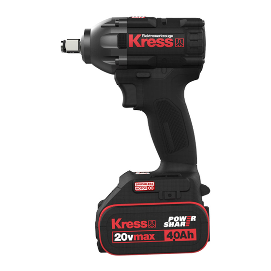 KRESS KU270.1 Manual