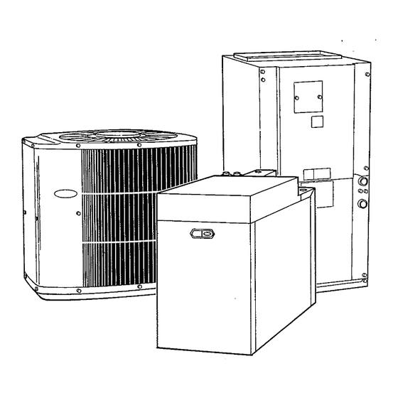 Carrier WEATHERMASTER 2000 Operating Manual