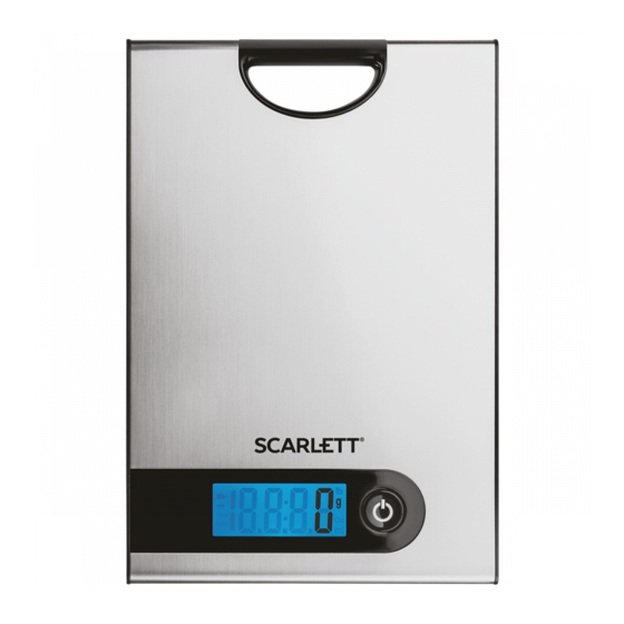Scarlett SC-KS57P98 Instruction Manual