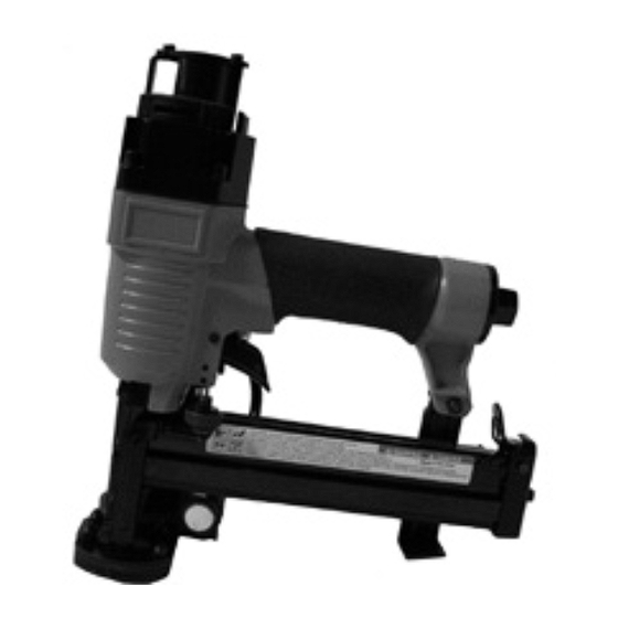 Central Pneumatic PLASTIC CAP STAPLER 99637 Set Up And Operating Instructions Manual