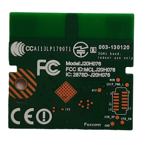 Foxconn J20H076 User Manual