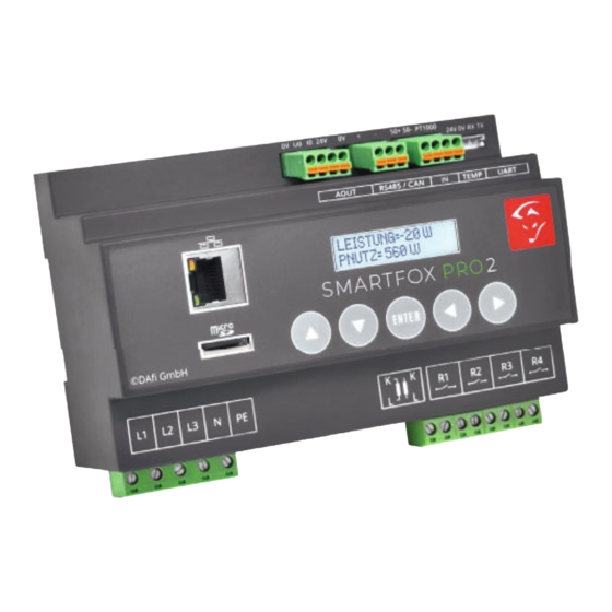 SMARTFOX Pro 2 Manuals