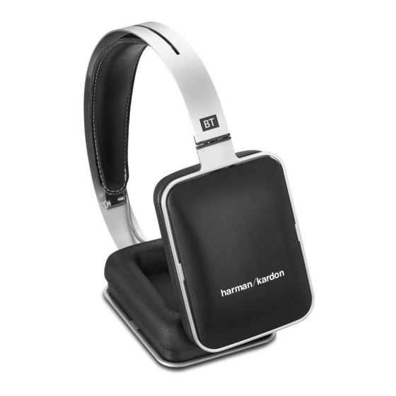 Harman Kardon OVER-EAR HEADPHONES Manuals