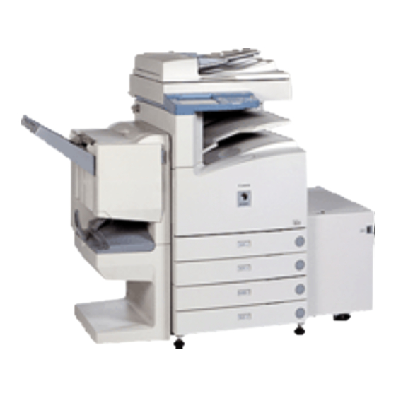 Canon imageRUNNER 105 Network Manual