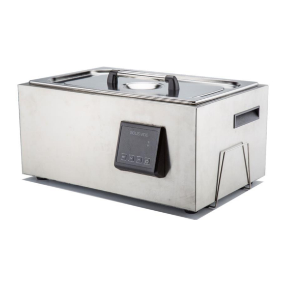 Maxima Sous Vide 28L Operating Manual