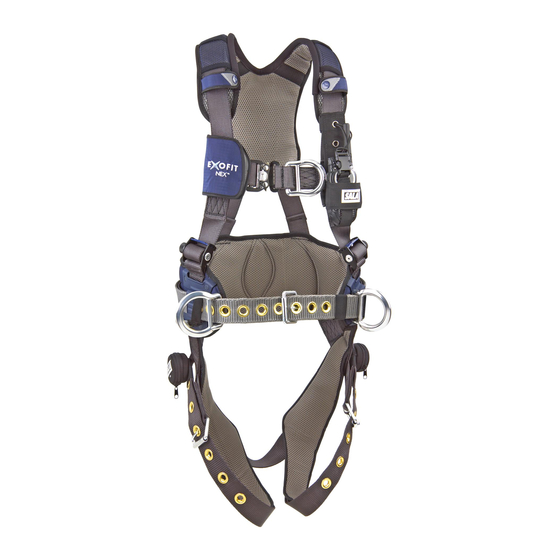 DBI SALA EXOFIT NEX Series Specific Instructions
