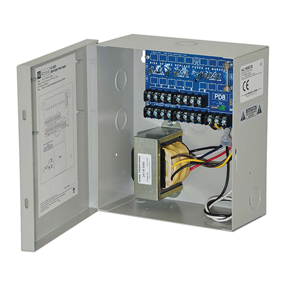 Altronix AL168 Series Installation Manual