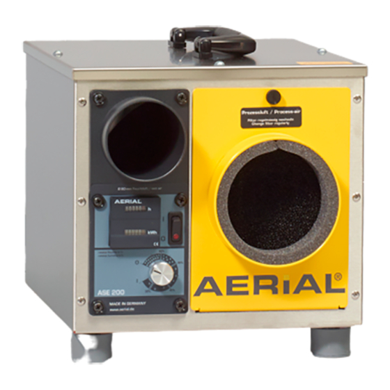 Aerial ASE 200 Manuals