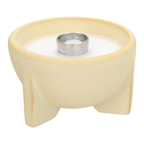 DENK WAXBURNER Instructions For Use Manual