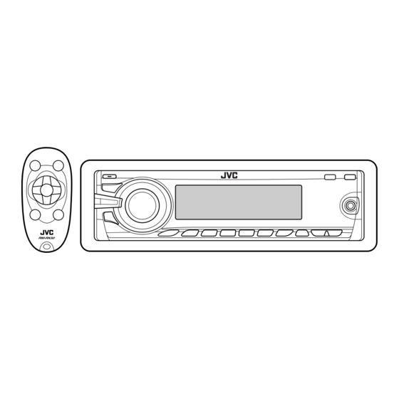 JVC KD-G546 Installation & Connection Manual
