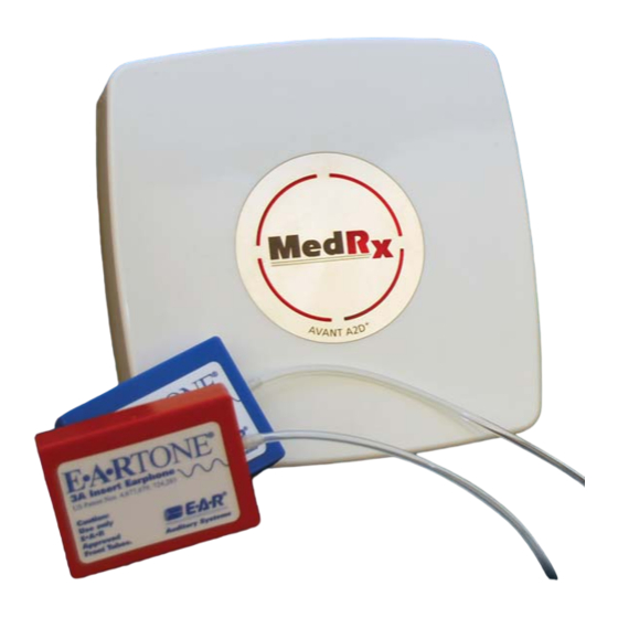 MedRx AVANT A2D+ Installation Manual