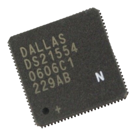 Dallas Semiconductor MAXIM DS21354 Manual