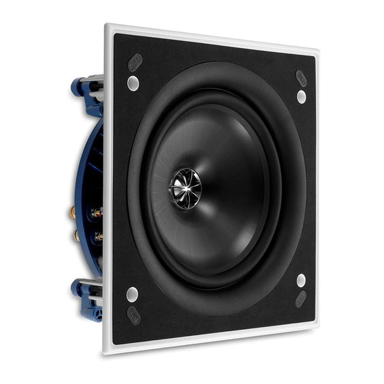 KEF Ci Series Installation Manual