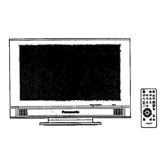 Panasonic TC-22LT1 Operating Instructions Manual