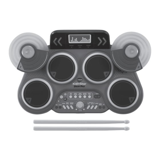 VTech Kidi Star Drum Pad Instruction Manual