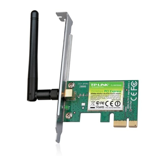 TP-Link TL-WN781ND User Manual