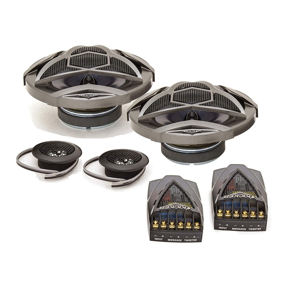 Kicker KS5.2 Owner's Manual