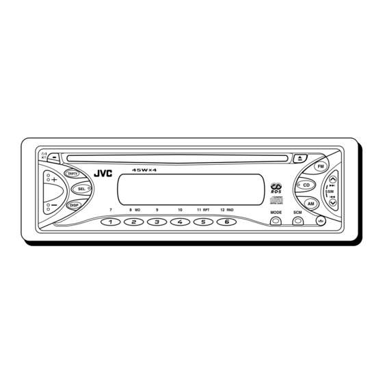JVC KD-S73R Service Manual